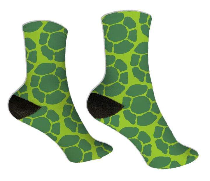 Ninja Turtle Shell Themed Design Socks