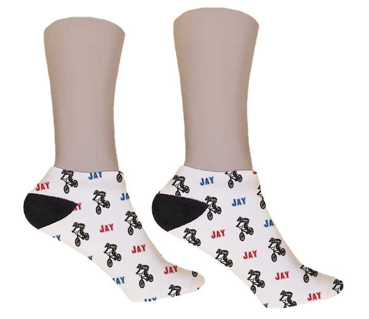BMX Socks Personalized Socks - Potter's Printing