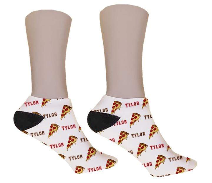 Pizza Slice Personalized Socks - Potter's Printing