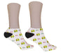 Avocado Personalized Valentine Socks - Potter's Printing