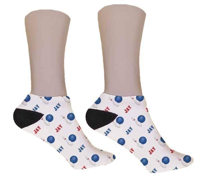 Bowling Personalized Socks - Potter's Printing