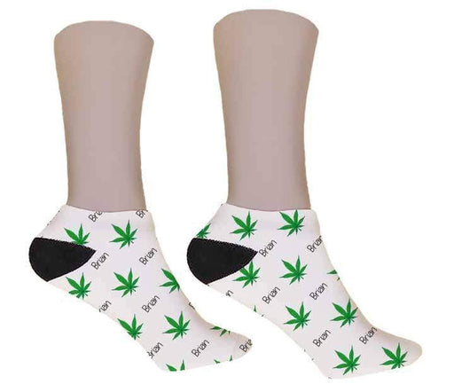 Cannabis Personalized Socks - Potter's Printing
