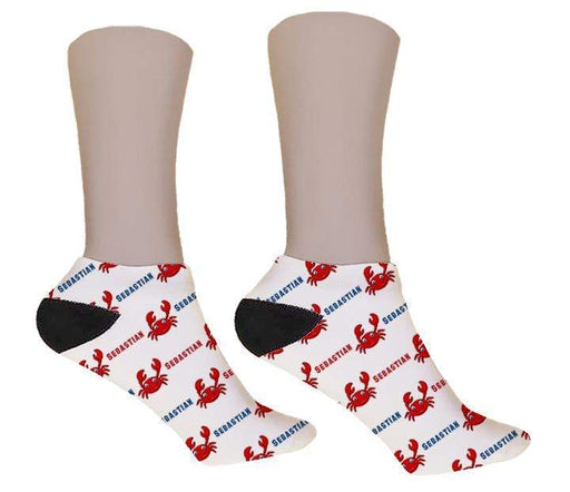 Crab Personalized Socks - Potter's Printing