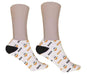 Bunny Crossbones Personalized Easter Socks - Potter's Printing