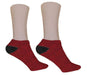 Red Elephant Skin Socks - Potter's Printing