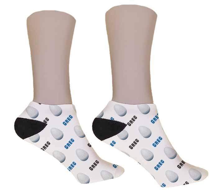 Golf Personalized Easter Socks - Potter's Printing
