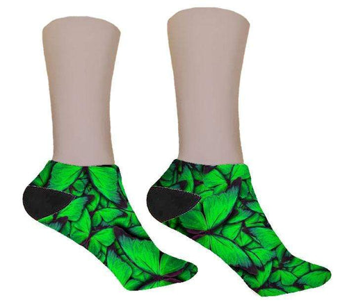 Green Butterfly Socks - Potter's Printing