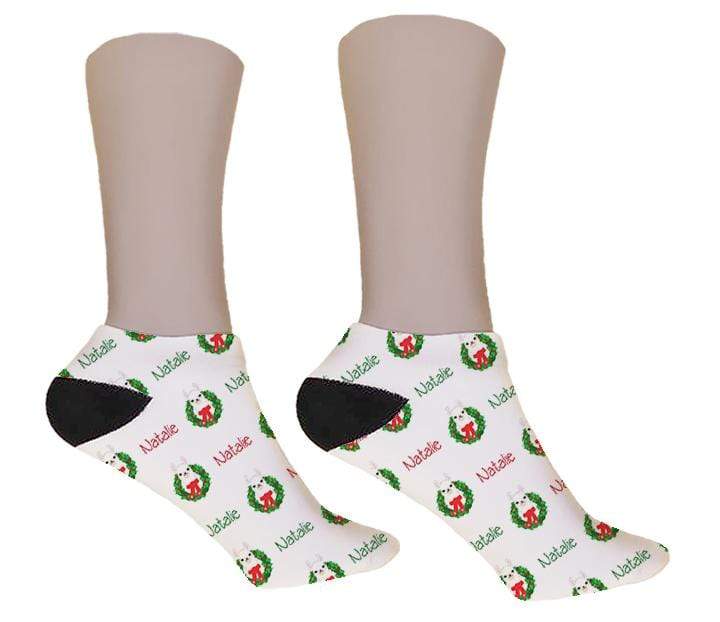 LLama Personalized Christmas Socks - Potter's Printing