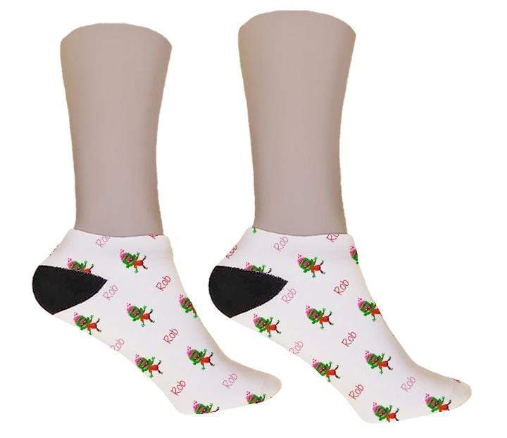Love Zombie Personalized Valentine Socks - Potter's Printing