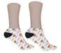 Rainbow Personalized Valentine Socks - Potter's Printing