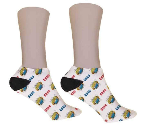 Super Dad Personalized Socks - Potter's Printing