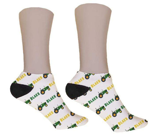 Tractor Personalized Socks - Potter's Printing