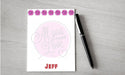 Personalized All You Need is Love Design Note Pad