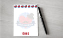 Personalized Best Dad Design Note Pad