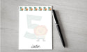 Personalized Lion 5th Birthday Design Note Pad