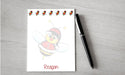 Personalized Christmas Bumblebee Design Note Pad