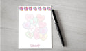 Personalized Candy Hearts Design Note Pad