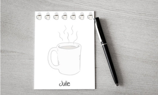 Personalized Coffee Design Note Pad