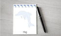 Personalized Dolphin Design Note Pad