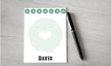 Personalized Donut Design Note Pad