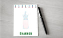 Personalized Easter Gnome Design Note Pad