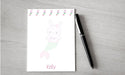 Personalized Easter Mermaid Design Note Pad