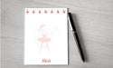 Personalized Christmas Fairy Design Note Pad