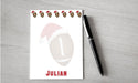 Personalized Christmas Football Design Note Pad