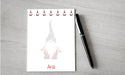 Personalized Gnome Design Note Pad
