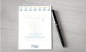 Personalized Hanukkah Design Note Pad