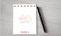 Personalized Happy Birthday Design Note Pad