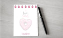 Personalized Love Donut Design Note Pad