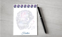 Personalized Moon and Back Design Note Pad
