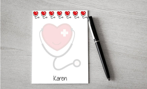 Personalized Nurse Design Note Pad