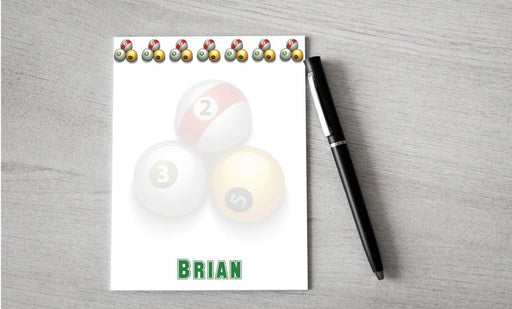 Personalized Pool Design Note Pad