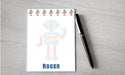 Personalized Robot Design Note Pad