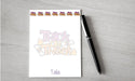 Personalized Trick or Treat Design Note Pad