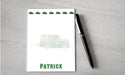 Personalized St Patrick's Truck Design Note Pad