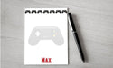 Personalized Video Game Design Note Pad