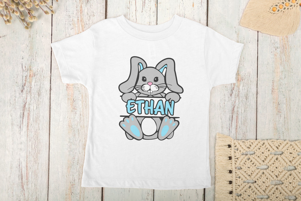 Personalized Easter Bunny Kids Shirt