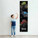 Personalized Monster Trucks Design Boys Growth Chart