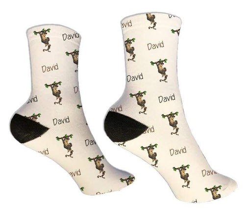 Personalized Possum Design Socks