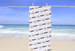 Personalized Potter Design Beach Towel