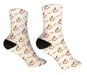 Personalized Rocking Horse Design Socks
