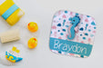 Personalized Large Baby Seahorse Design Microfiber Wash Cloth