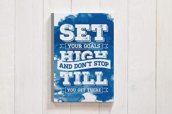 Set Your Goals High Design 112 Page Journal