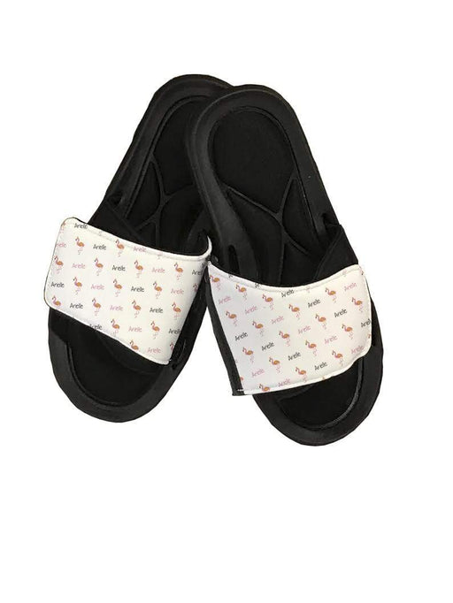 Personalized Flamingo Design Slide Sandals