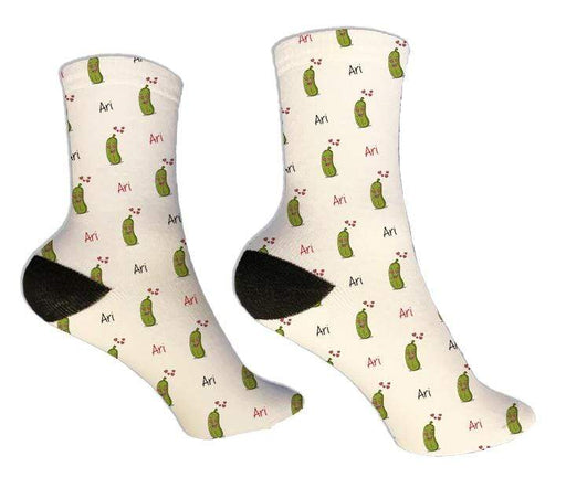 Personalized Pickles Design Socks