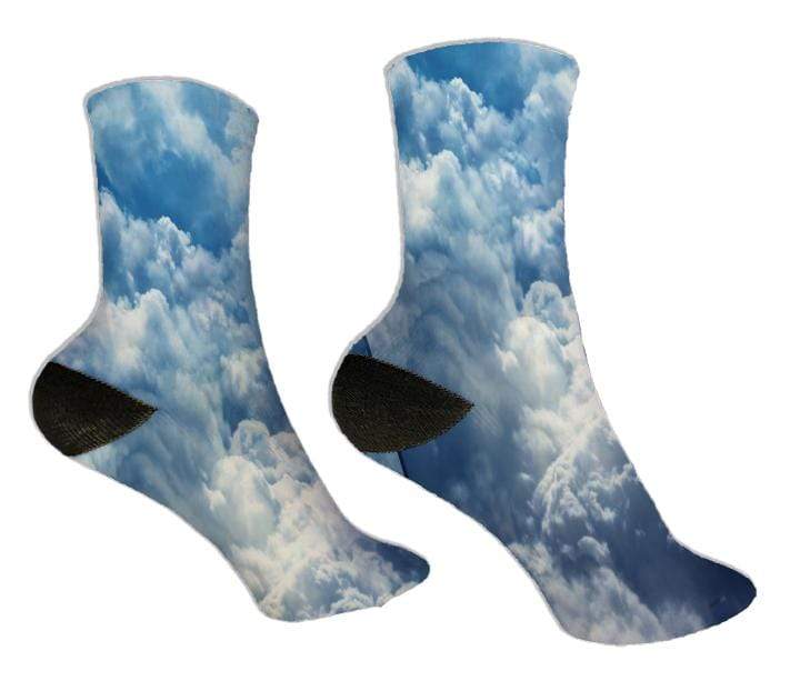 Storm Cloud Design Socks