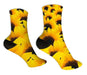 Sunflower Design Socks